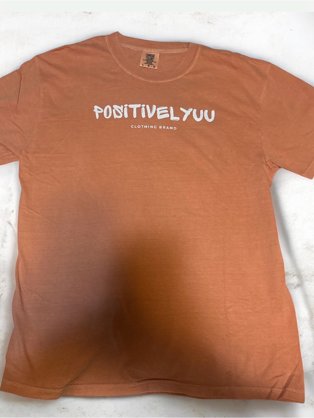 Comfort Colors Orange Short Sleeve Logo Tee